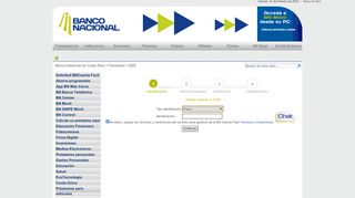 
                            5. CES - Banco Nacional de Costa Rica