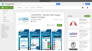 
                            3. CESCAPPS - Pay Bill, New Supply, Report Outages - Apps on ...