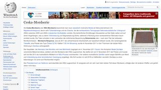 
                            10. Ceska-Mordserie – Wikipedia