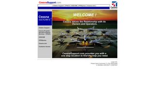 
                            2. CessnaSupport.com Customer Access Log On