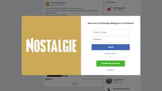 
                            9. C'est la journée internationale du chat... - Nostalgie Belgique | Facebook