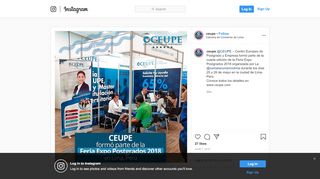 
                            10. CEUPE - Business School on Instagram: “@CEUPE – Centro Europeo ...