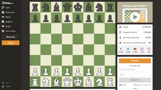 
                            2. Çevrimiçi Canlı Satranç Online - Chess.com