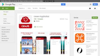 
                            3. cewe myphotos - 10 GB kostenloser Online-Speicher – Apps bei ...