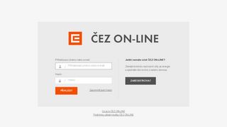 
                            1. ČEZ ON-LINE