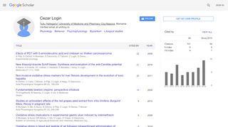
                            3. Cezar Login - Referințe bibliografice Google Academic