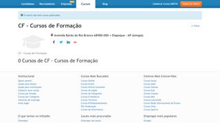 
                            8. CF - Cursos de Formação Cursos