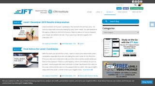 
                            4. CFA Exam Prep - IFT