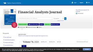 
                            7. CFA Institute Publications