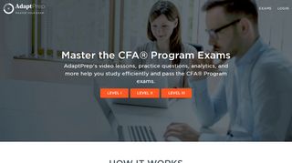 
                            7. CFA® Program Exams - AdaptPrep: CFA