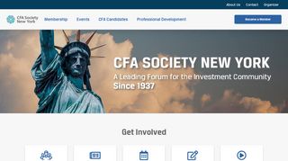 
                            13. CFA Society New York » Financial Forum. Industry Leaders. Global ...