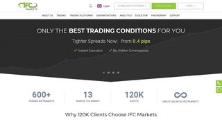 
                            12. CFD Broker | Online Forex Broker | Forex Market | IFCM ... - IFC Markets