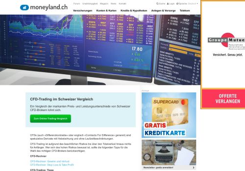 
                            8. CFD-Trading - Moneyland.ch