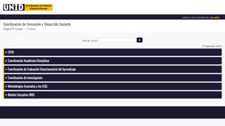
                            10. CFDD - Coordinación de Formación y Desarrollo Docente - UNID