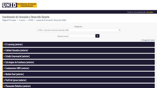 
                            6. CFDD: Línea de Formación Docente UNID
