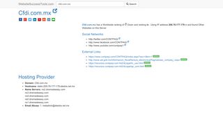 
                            8. Cfdi.com.mx Error Analysis (By Tools) - WebsiteSuccessTools.com