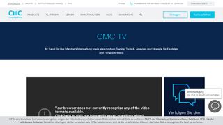 
                            11. CFDs & Forex Trading | Live Stream | CMC Markets