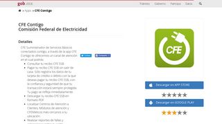 
                            8. CFE Contigo | Apps | gob.mx | gob.mx