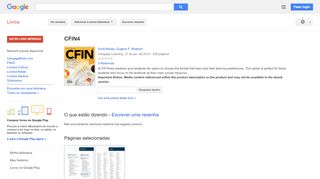 
                            10. CFIN4 - Resultado da Pesquisa de livros Google