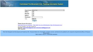 
                            10. :: CFMS :: Department login - haryana - hry.nic.in