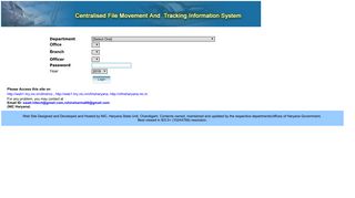 
                            6. :: CFMS :: Department login