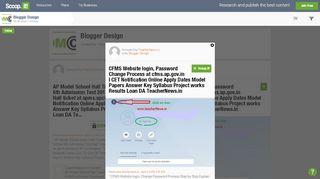 
                            10. CFMS Website login, Password Change Process at ... - Scoop.it