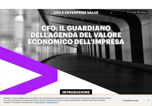 
                            7. CFO e Enterprise Value | Accenture Strategy
