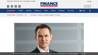 
                            13. CFO Marc Heß verlässt Deutsche-Bank-Konzern - FINANCE Magazin