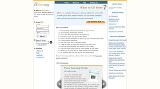 
                            8. CFSites.org: Create A Free Website For A Good Cause