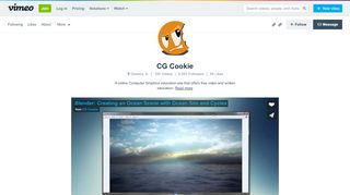 
                            6. CG Cookie on Vimeo