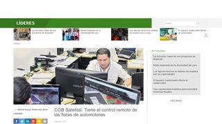 
                            8. CGB Satelital: Tiene el control remoto de las flotas de automotores ...