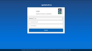 
                            9. CGE - Login Aplicativos