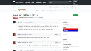 
                            7. c:geo can not log in · Issue #2755 · cgeo/cgeo · GitHub
