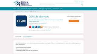 
                            6. CGM Life eServices - Digitale ZorgGids