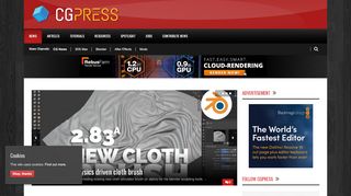 
                            1. CGPress - CG News, 3D Animation, CG Tutorials, Software, Videos