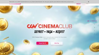 
                            6. CGV Cinema Club ile Ayrıcalıklı Fırsatlar Cinemaximum'da