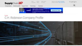 
                            10. C.H. Robinson - Supply Chain 24/7 Company