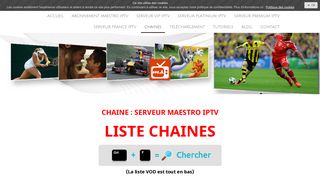 
                            2. CHAINES - MAESTRO IPTV