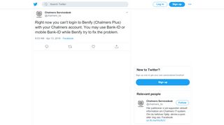
                            6. Chalmers Servicedesk on Twitter: 