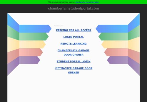 
                            4. Chamberlain Student Portal