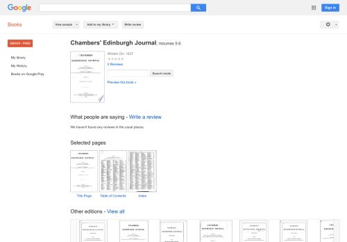 
                            11. Chambers' Edinburgh Journal