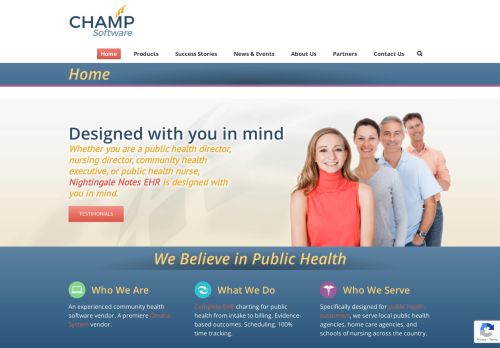 
                            5. Champ Software: Public Health EHR Software