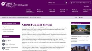 
                            6. Champion EMS Services - CHRISTUS Trinity Mother Frances Health ...