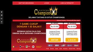 
                            10. ChampionQQ - Daftar Champion QQ - Alternatif ChampionQQ Online