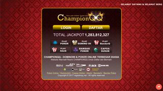 
                            12. ChampionQQ - RegisterQQ Website Alternatif Resmi No 1