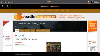 
                            12. Champions of regnum PC - JuegosADN