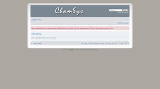 
                            4. ChamSys Forum • View topic - Weird login issue