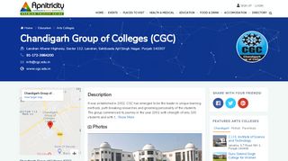 
                            8. Chandigarh Group of Colleges (CGC) | Arts Colleges in Chandigarh ...