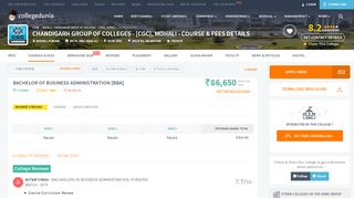 
                            4. Chandigarh Group of Colleges - [CGC] Landran, Mohali Courses ...