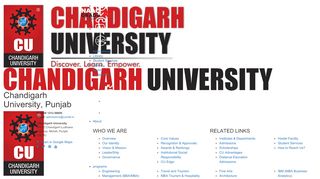 
                            4. Chandigarh University : Registartion Login